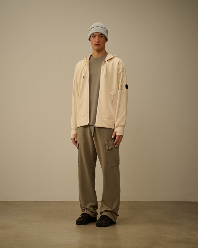 C.P. Company Diagonal Raised Fleece Hooded Full Zip Sweatshirt outlook