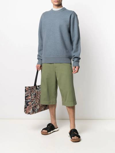 KENZO logo patch knitted jumper outlook