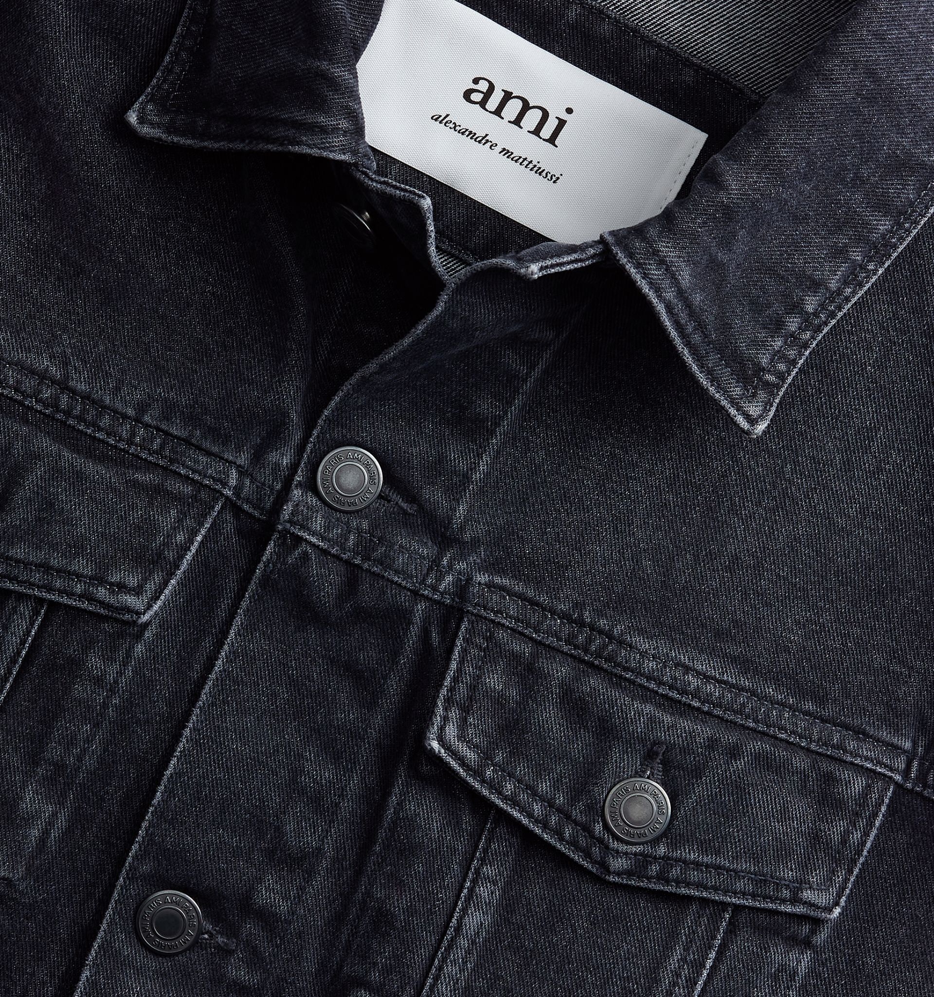 Boxy Fit Denim Jacket - 4