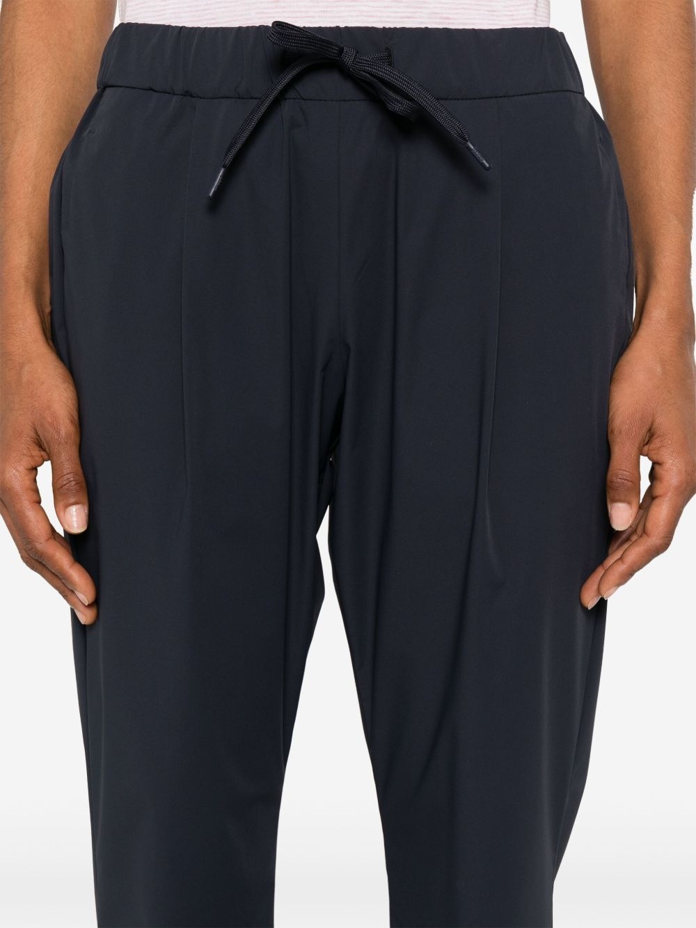 logo-appliqué trousers - 5