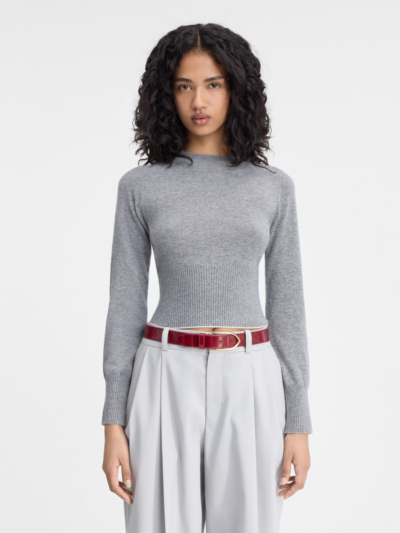 JACQUEMUS La maille Soglia outlook