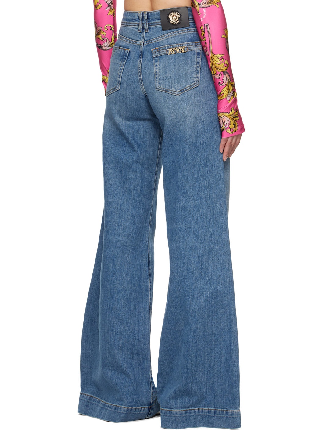 Blue Flared Jeans - 3