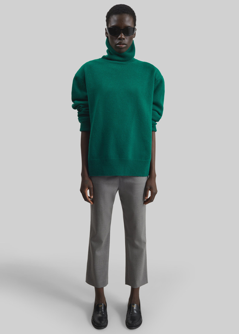 Loulou de Saison Carlo Straight Leg Pants - Grey 5