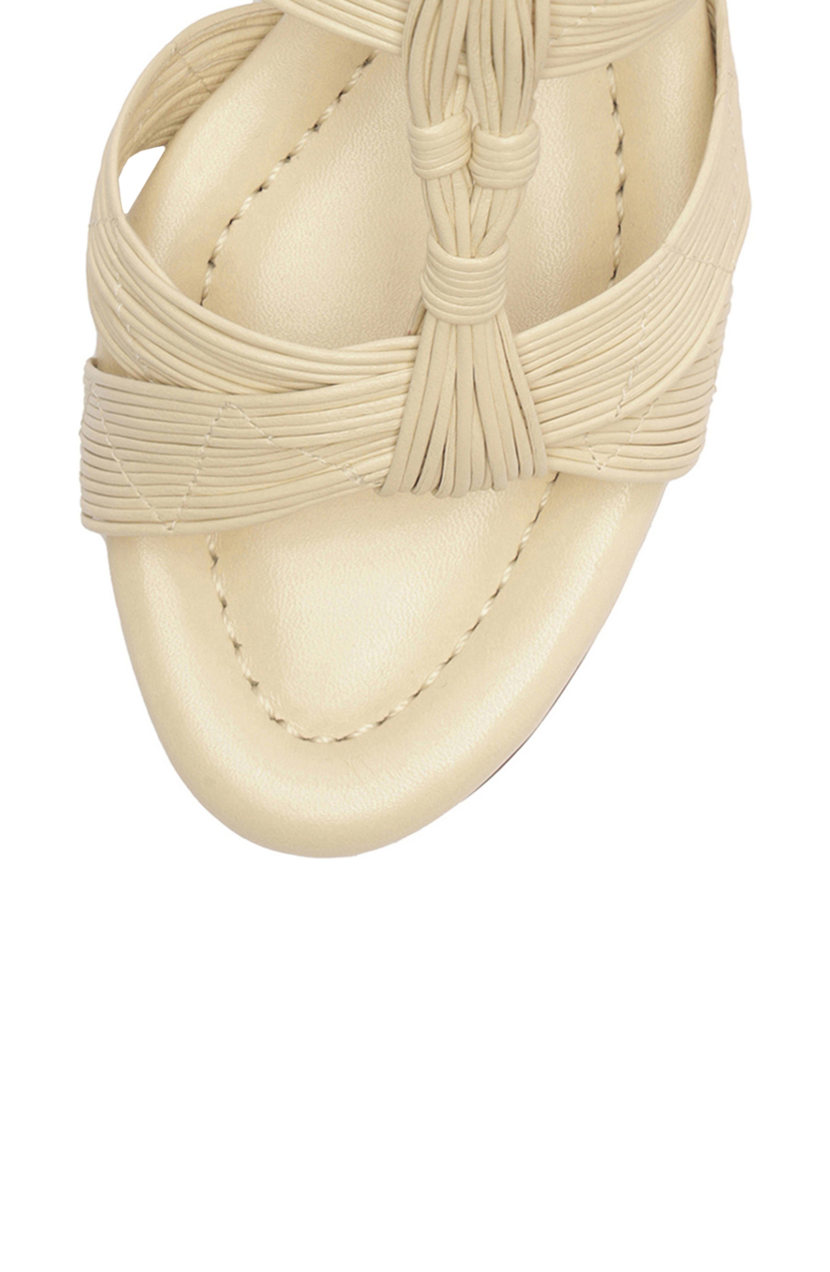 Alexandre Birman Olga Block Heel Sandal in Eggshell at Nordstrom - 8