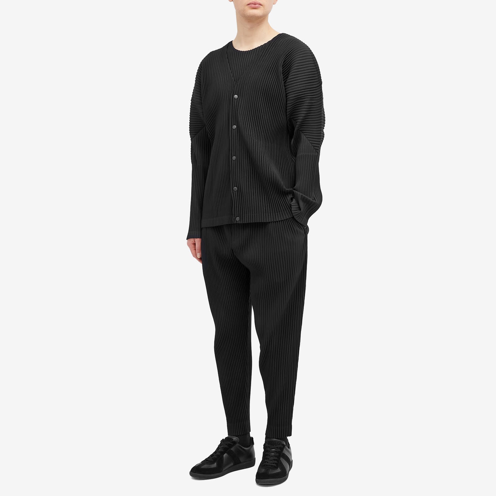 Homme Plissé Issey Miyake Pleated Cardigan - 4