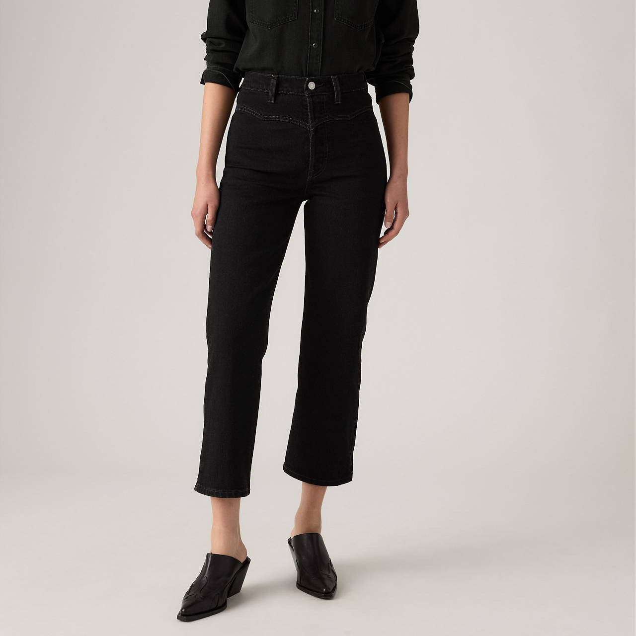 RIBCAGE WESTERN YOKE WOMEN'S JEANS - 4