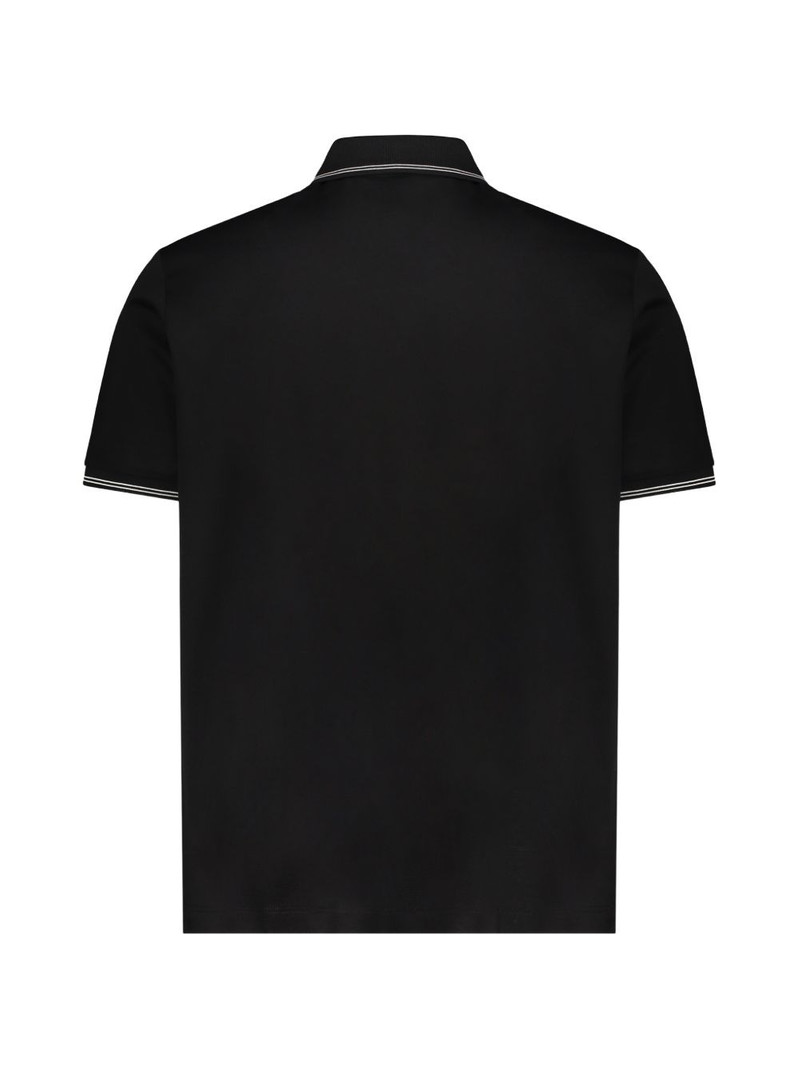 Paul & Shark logo-embroidered tipped polo shirt outlook