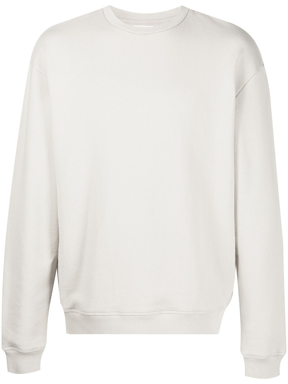 drop-shoulder cotton sweatshirt - 1