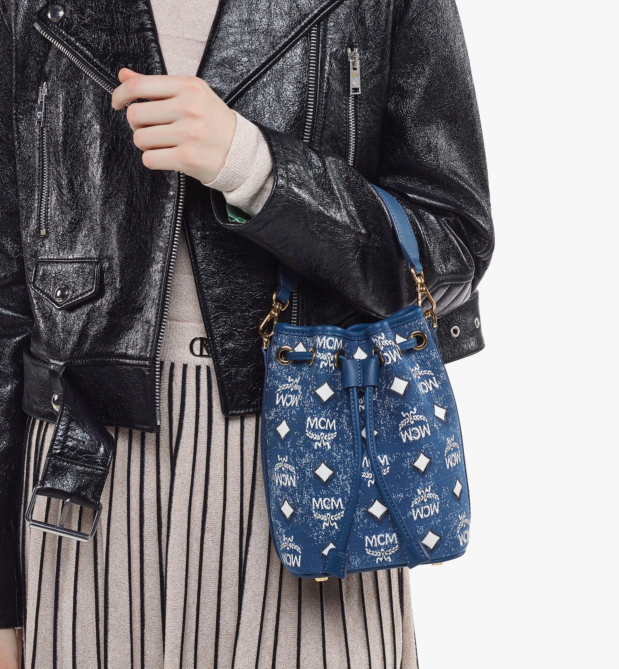 Dessau Drawstring in Vintage Denim Jacquard - 6