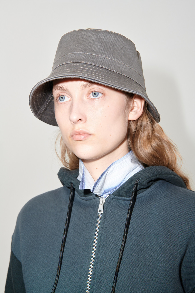 Bucket Hat Mole Grey Exquisite Wool 3