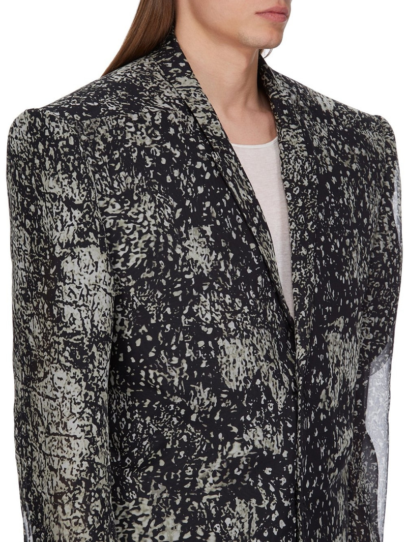 Black & Off-White Hollywood Ricks Coat 4