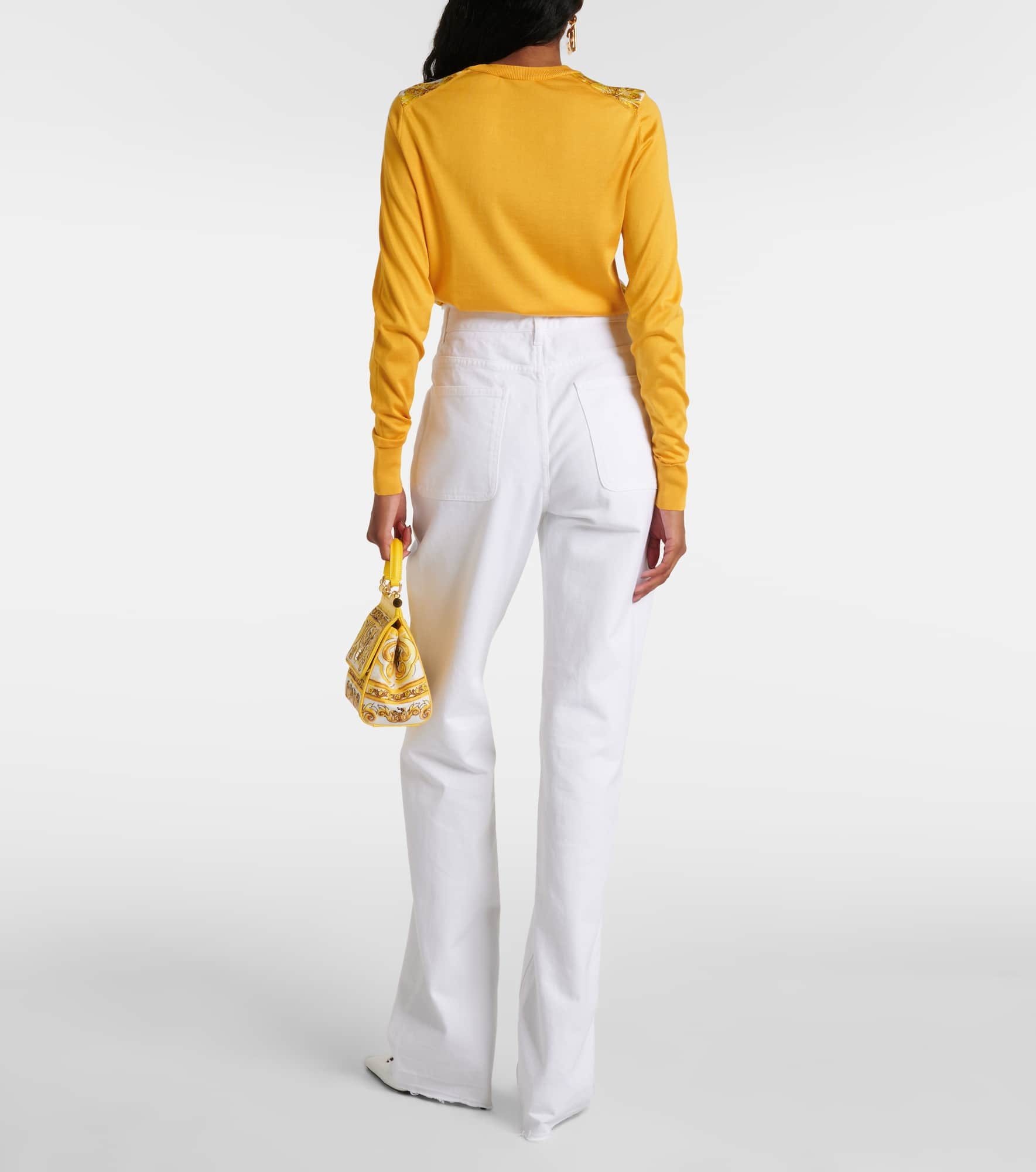 High-rise wide-leg jeans - 3