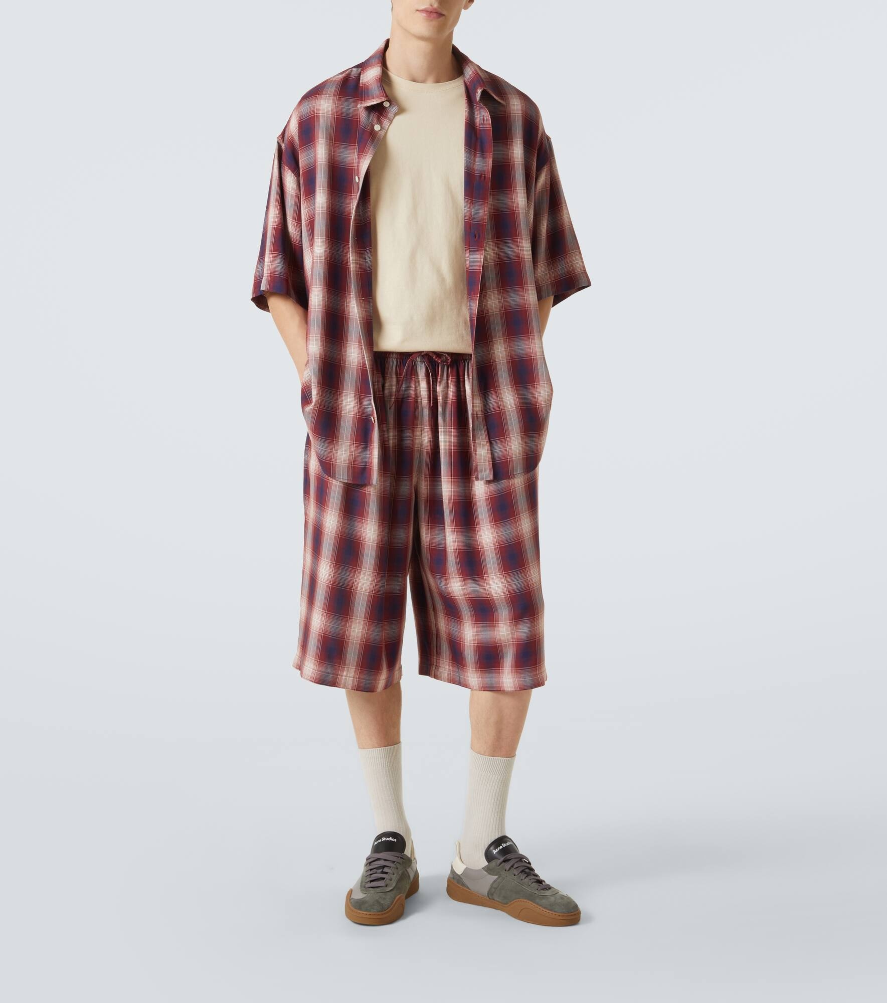 Checked shorts - 2