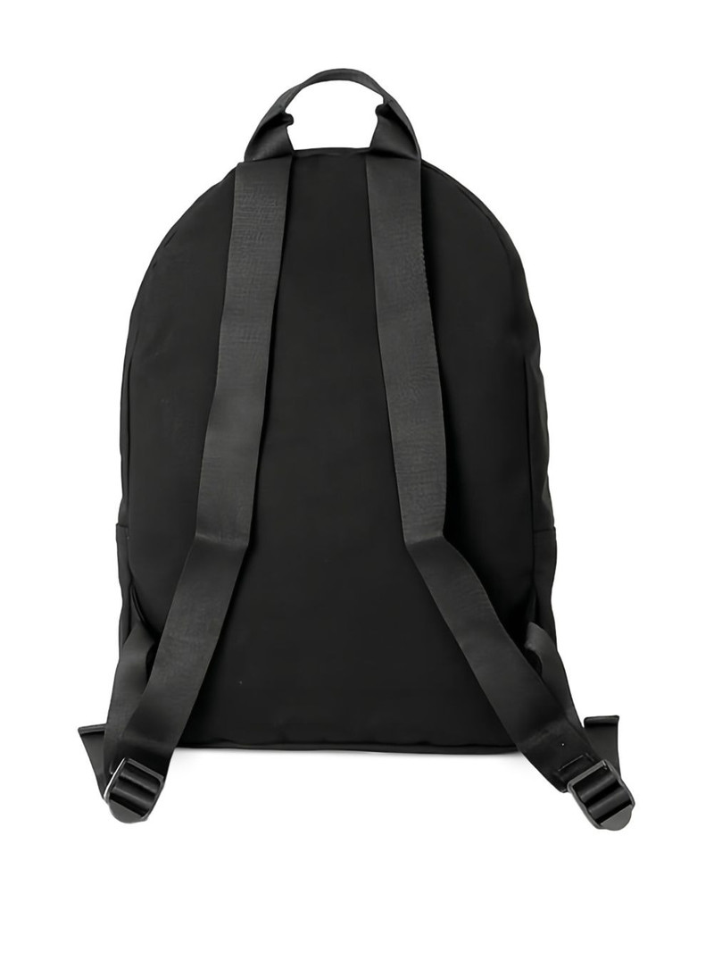 EMPORIO ARMANI logo-patch drawstring backpack outlook