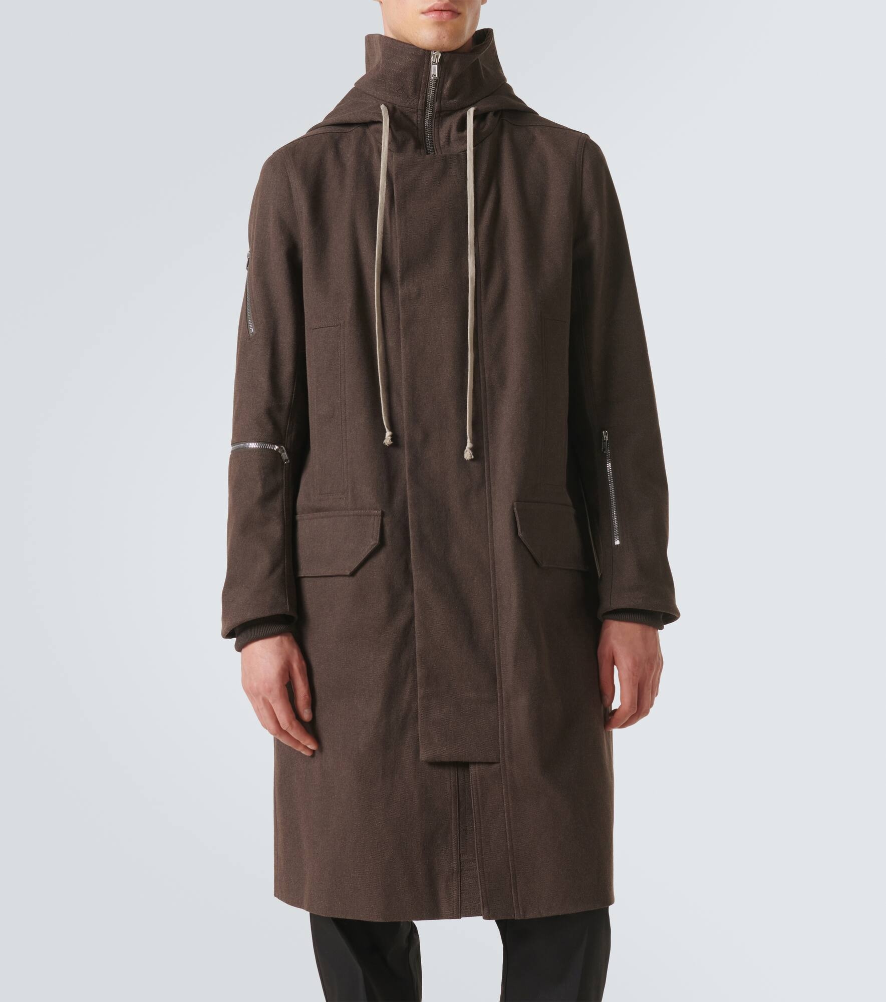 Oversized cotton coat - 3