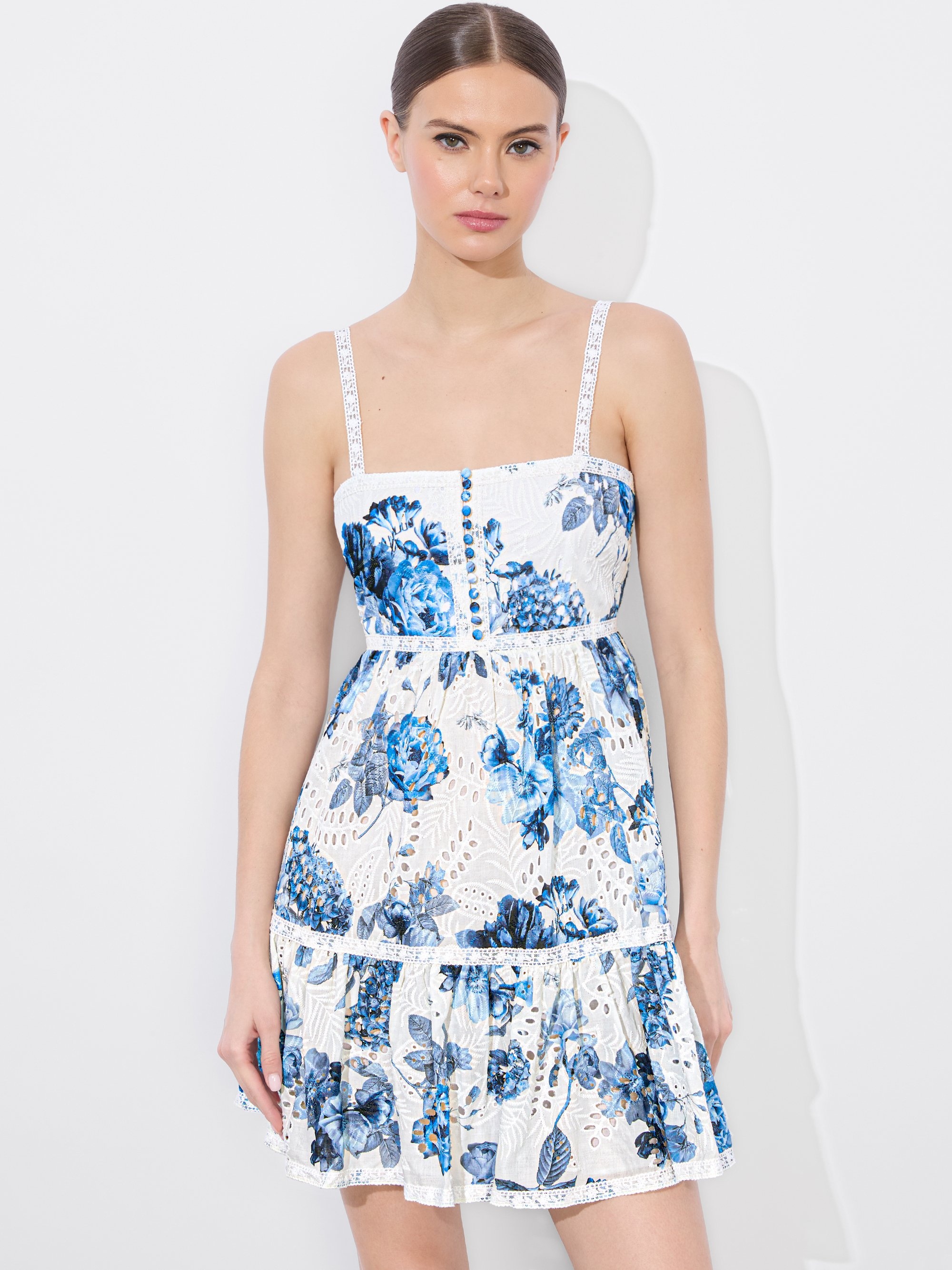 FALLON BABYDOLL MINI DRESS - 6