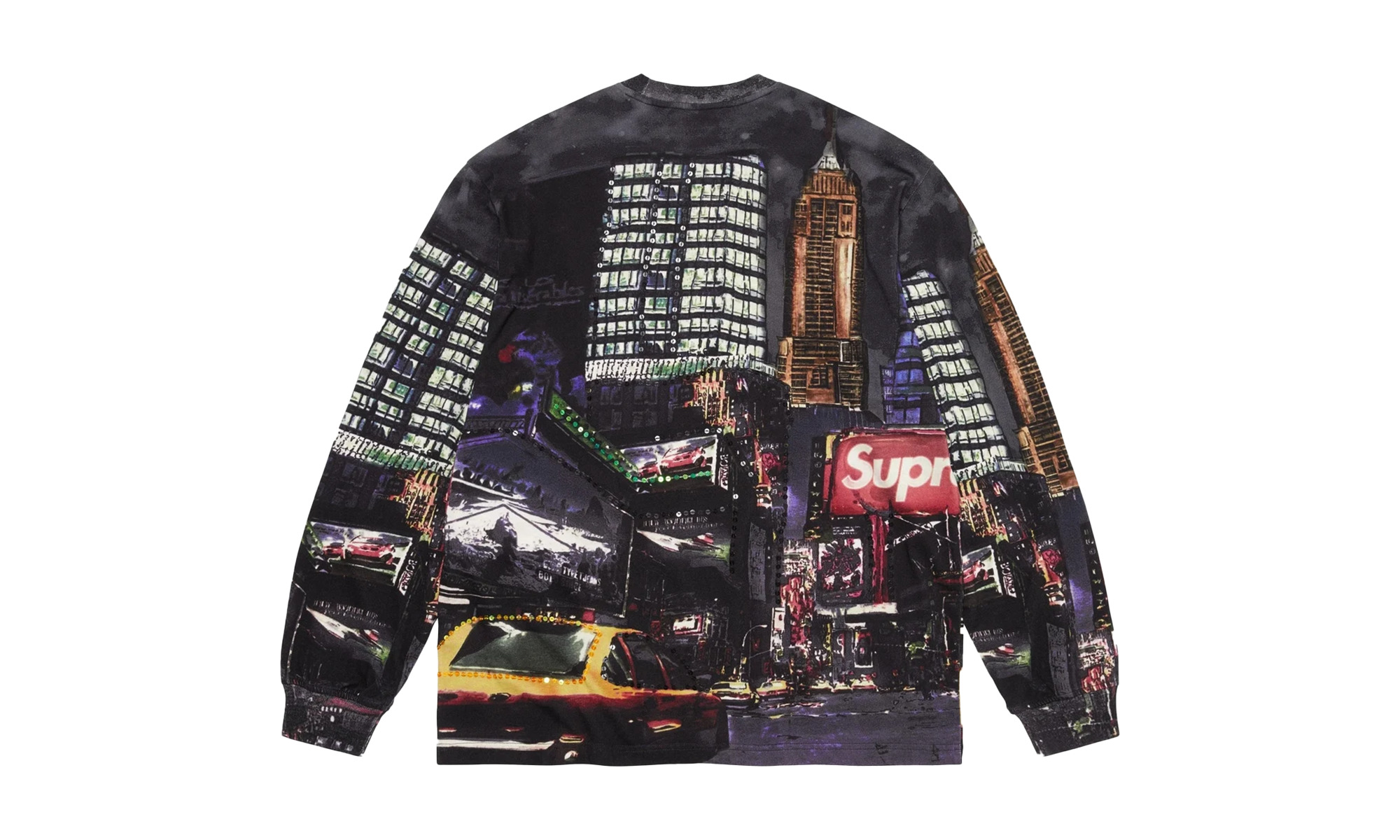 Skyline Sequin L/S Top "Black" - 2