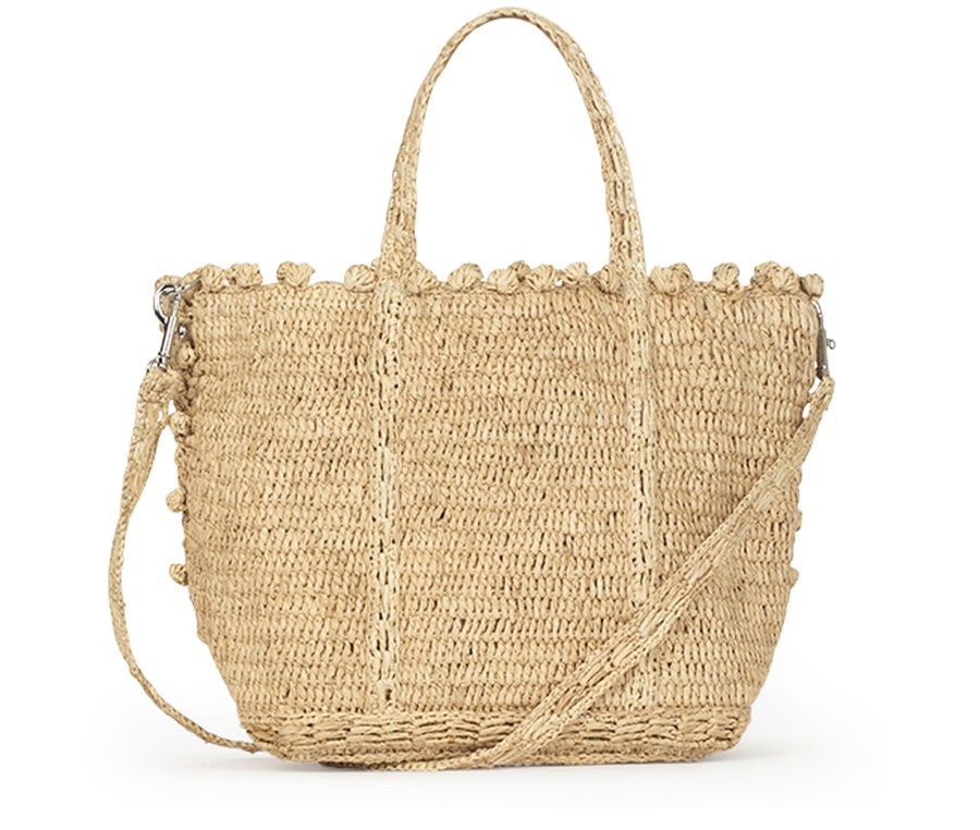 Raffia S Cabas Tote - 1