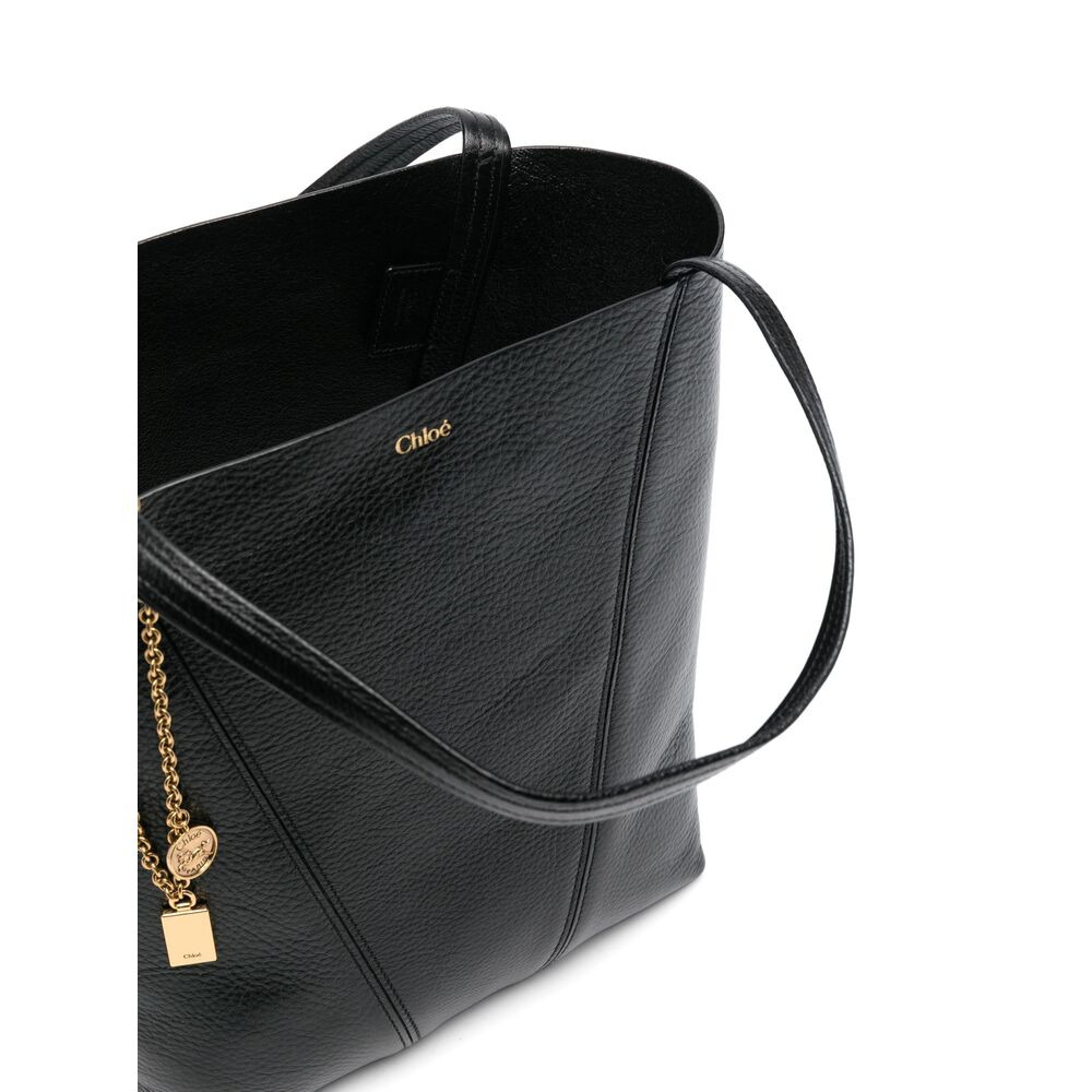 Chloé Black Tote Bags Women - 4