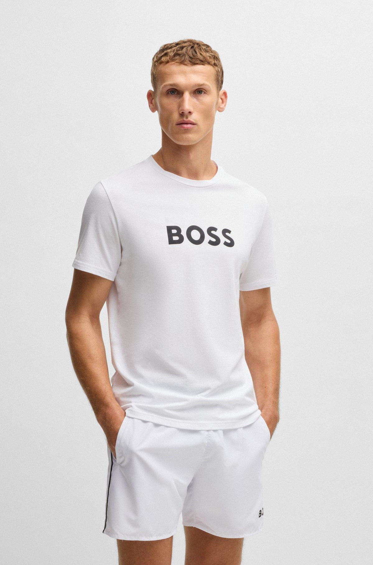COTTON-JERSEY REGULAR-FIT T-SHIRT WITH SPF 50+ UV PROTECTION - 2