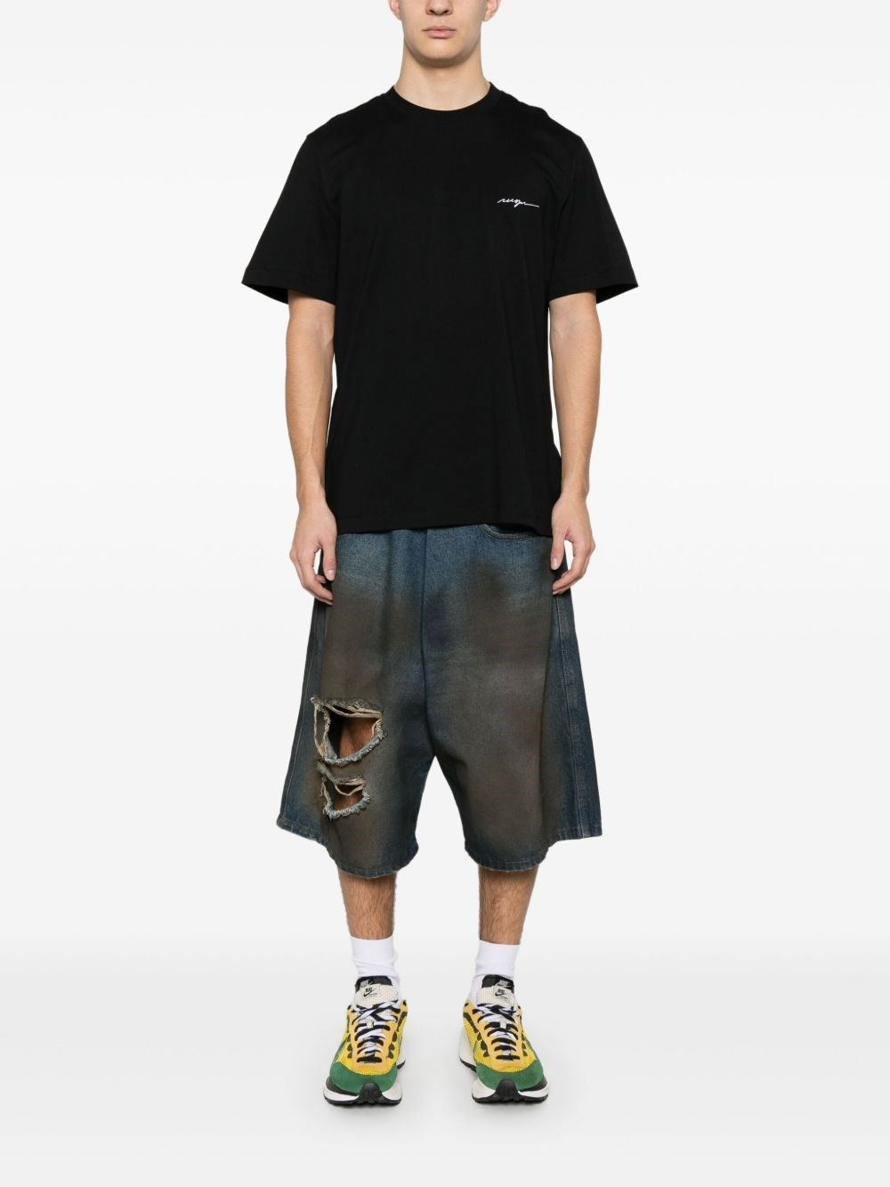 Cotton T-shirt with logo - 3
