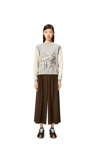 Loewe Shrimp jacquard sweatshirt in cotton outlook