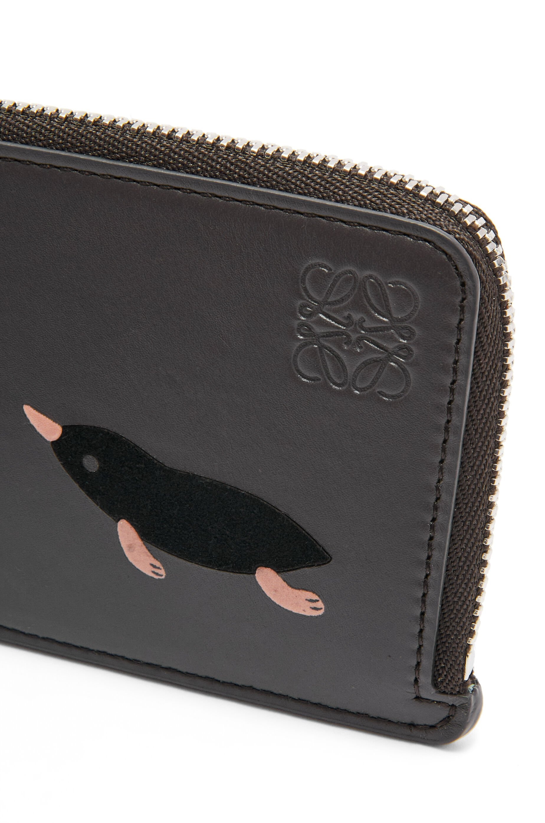 Mandragora coin cardholder in satin calfskin - 5
