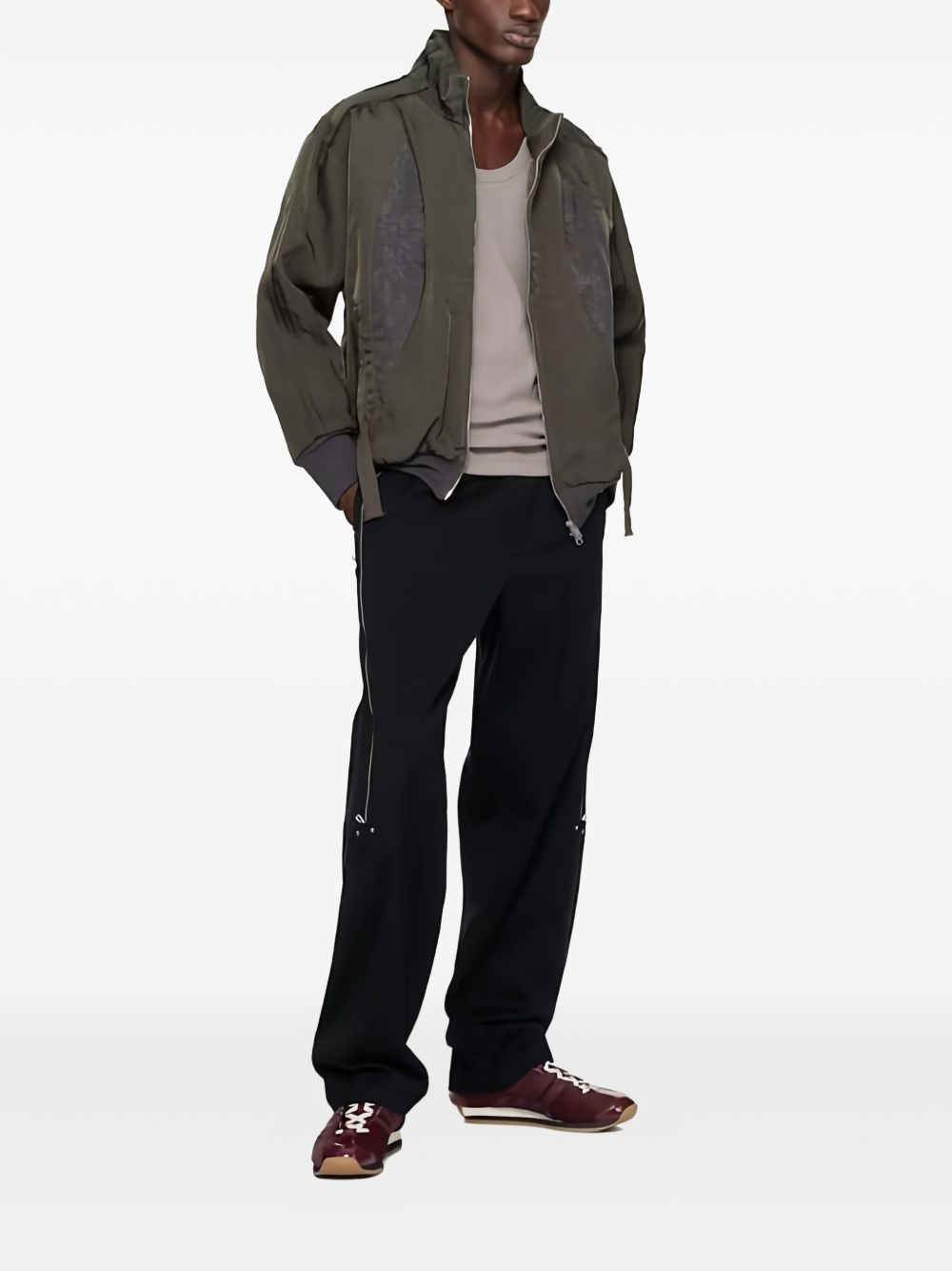teardrop panel track jacket - 2