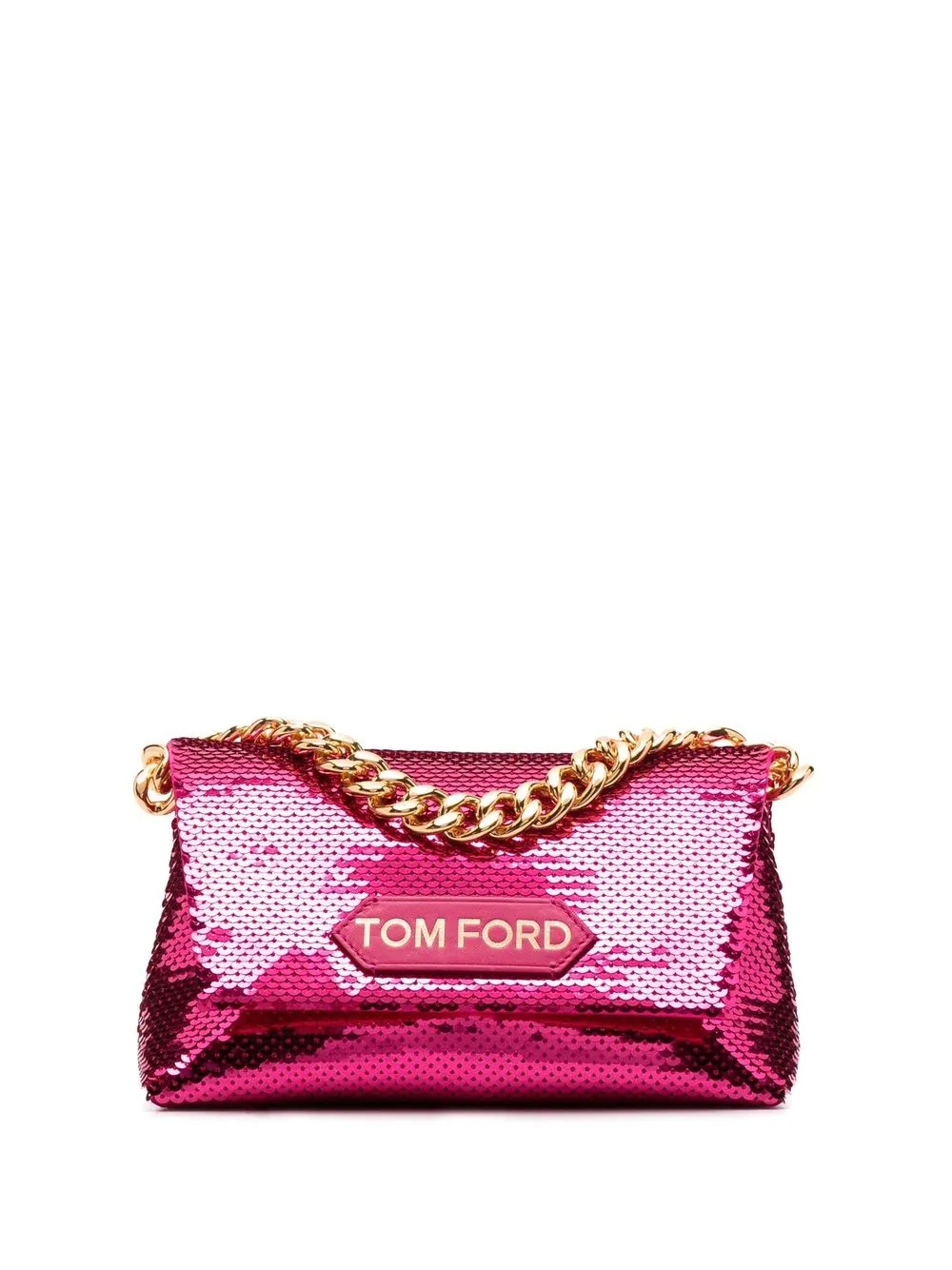 sequin clutch bag - 1