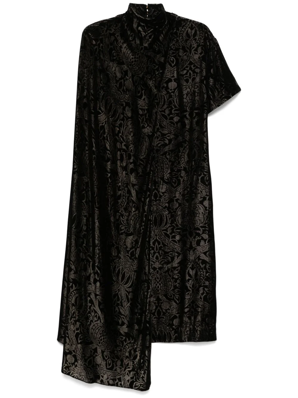jacquard midi dress - 1