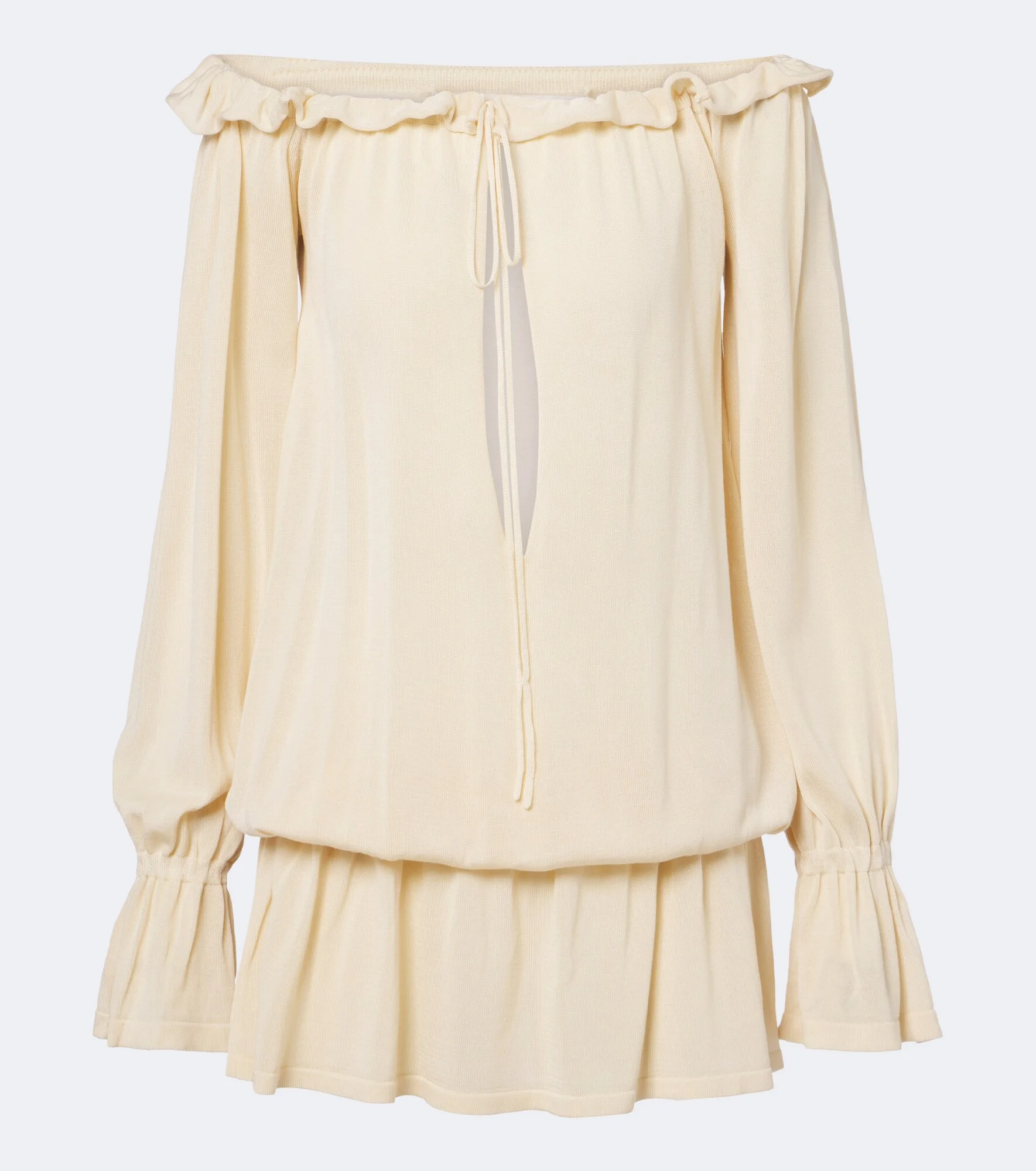 Cryo ruffled minidress - 1