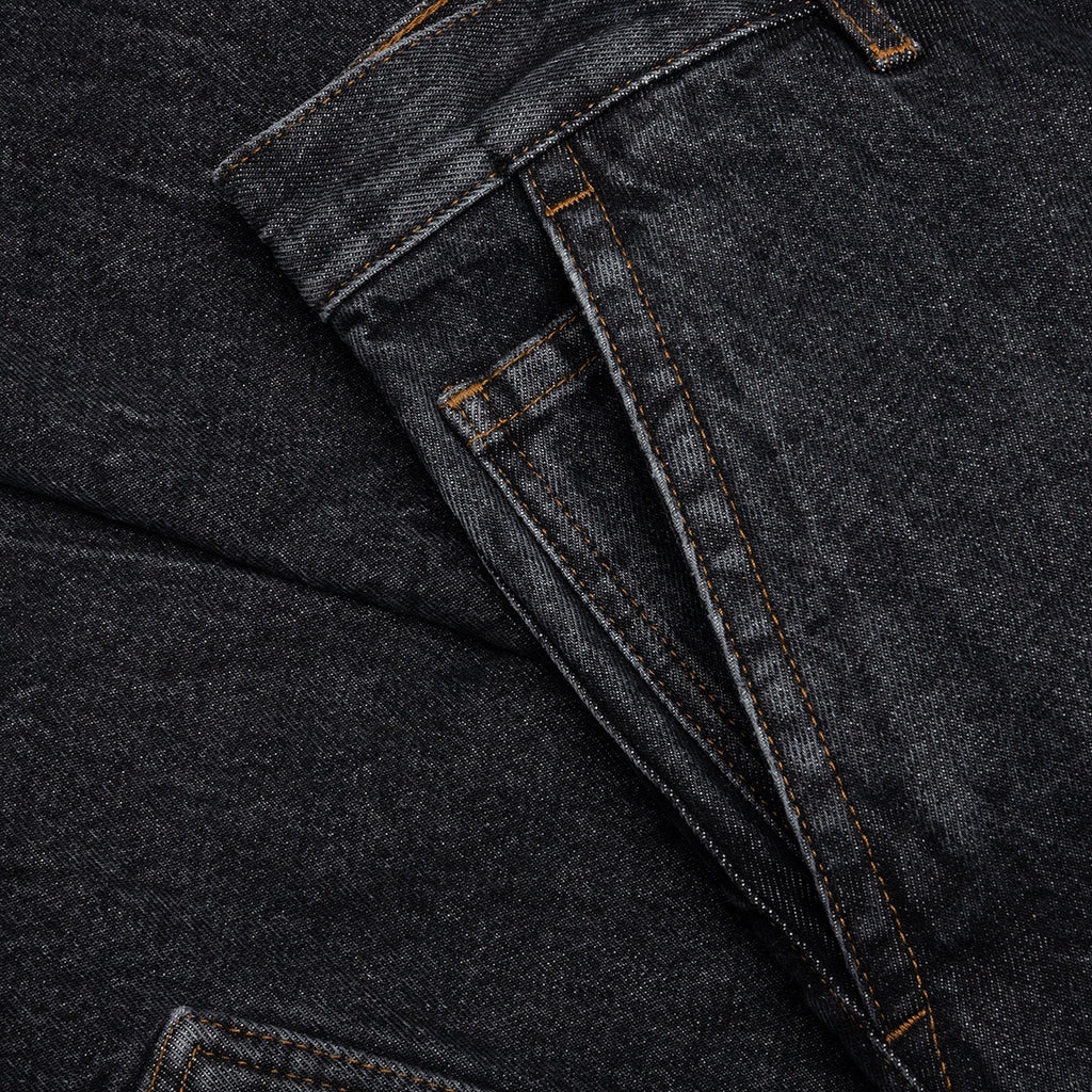 LOOSE FIT JEANS - BLACK - 3
