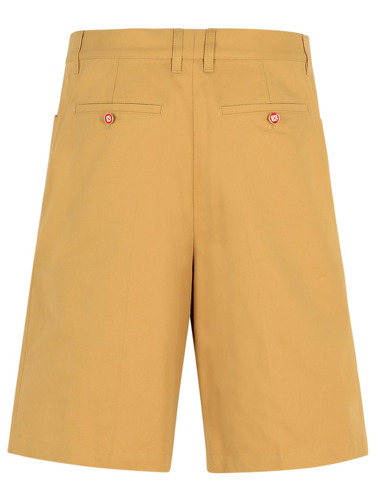 Casablanca 'Chicano' Beige Cotton Bermuda Shorts Men - 3