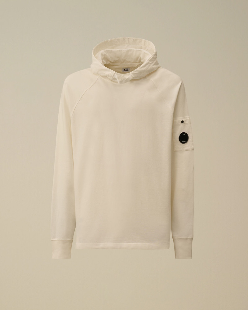 Light Fleece Hooded Lens Sweatshirt 1