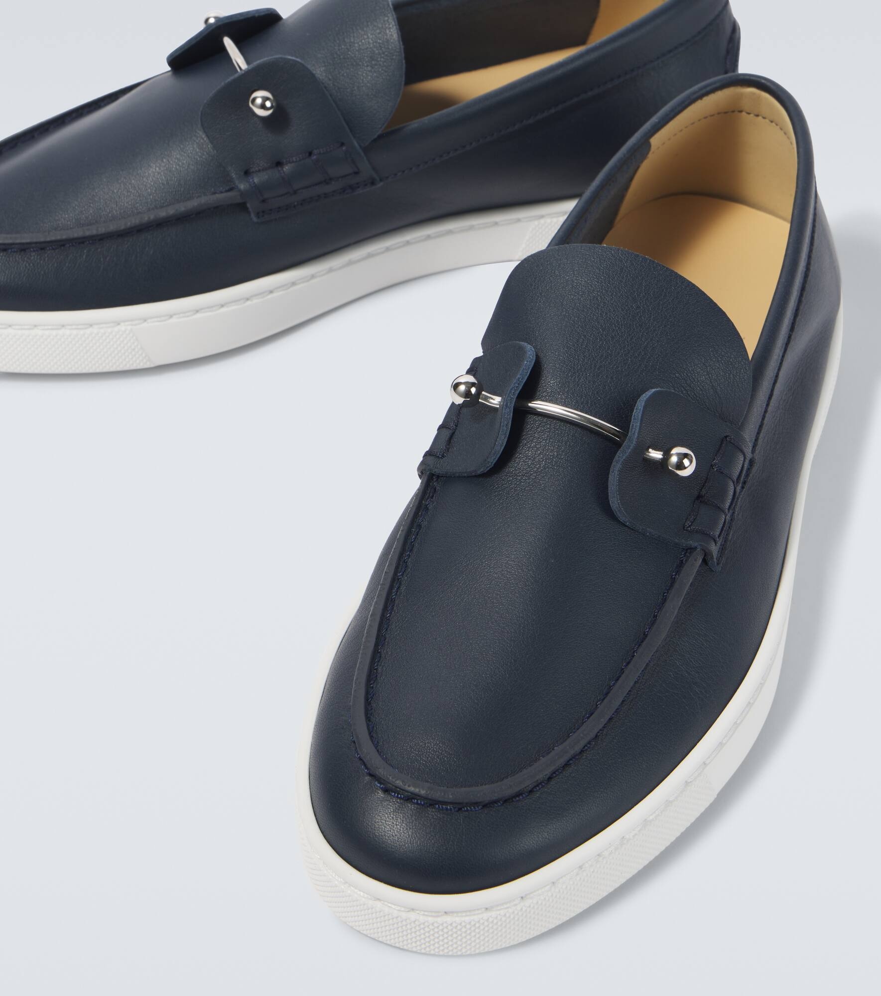 Chambeliboat leather boat shoes - 3