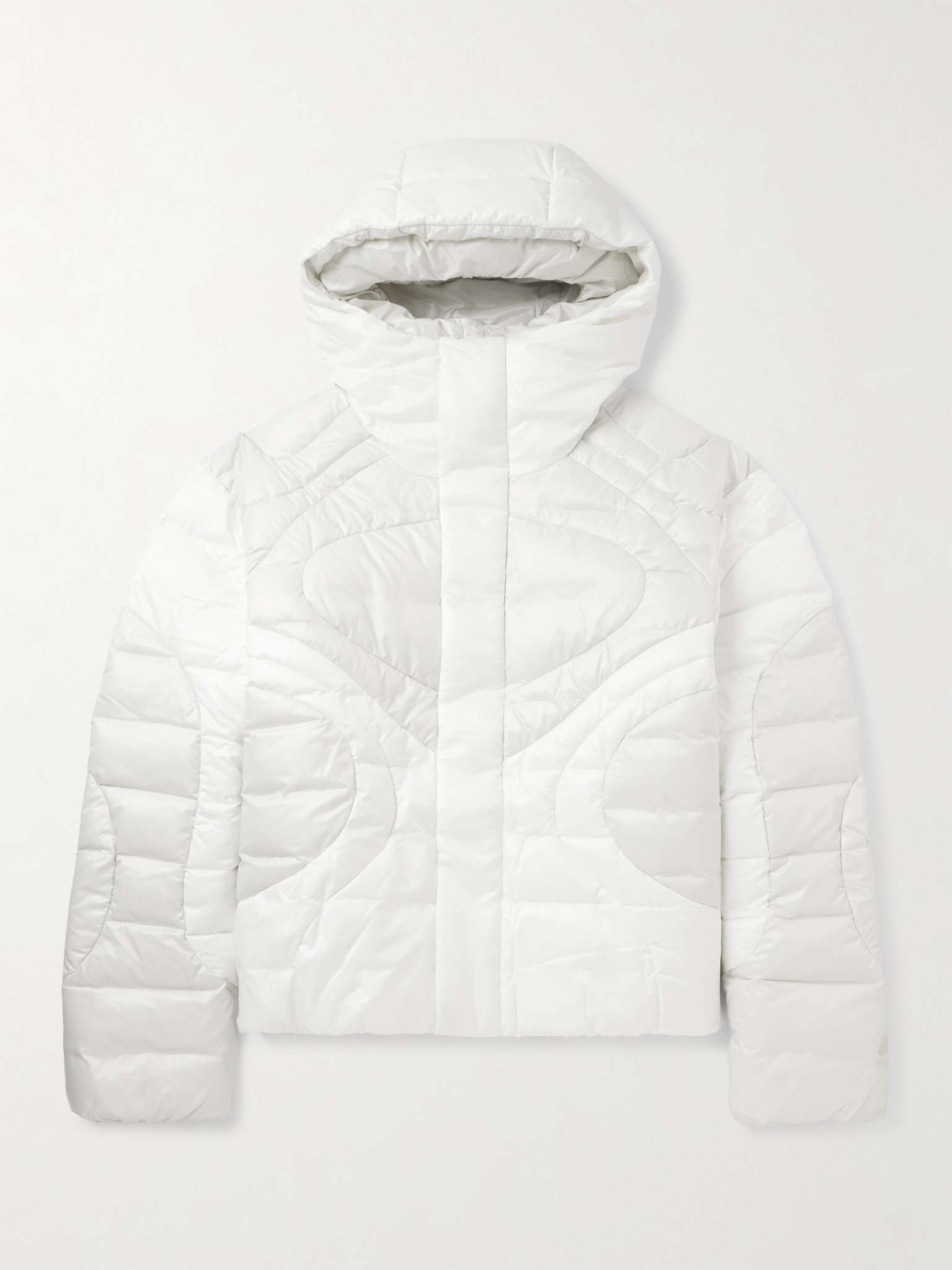 Sportswear Tech Pack Oversized Quilted Padded Shell Hooded Jacket - 1