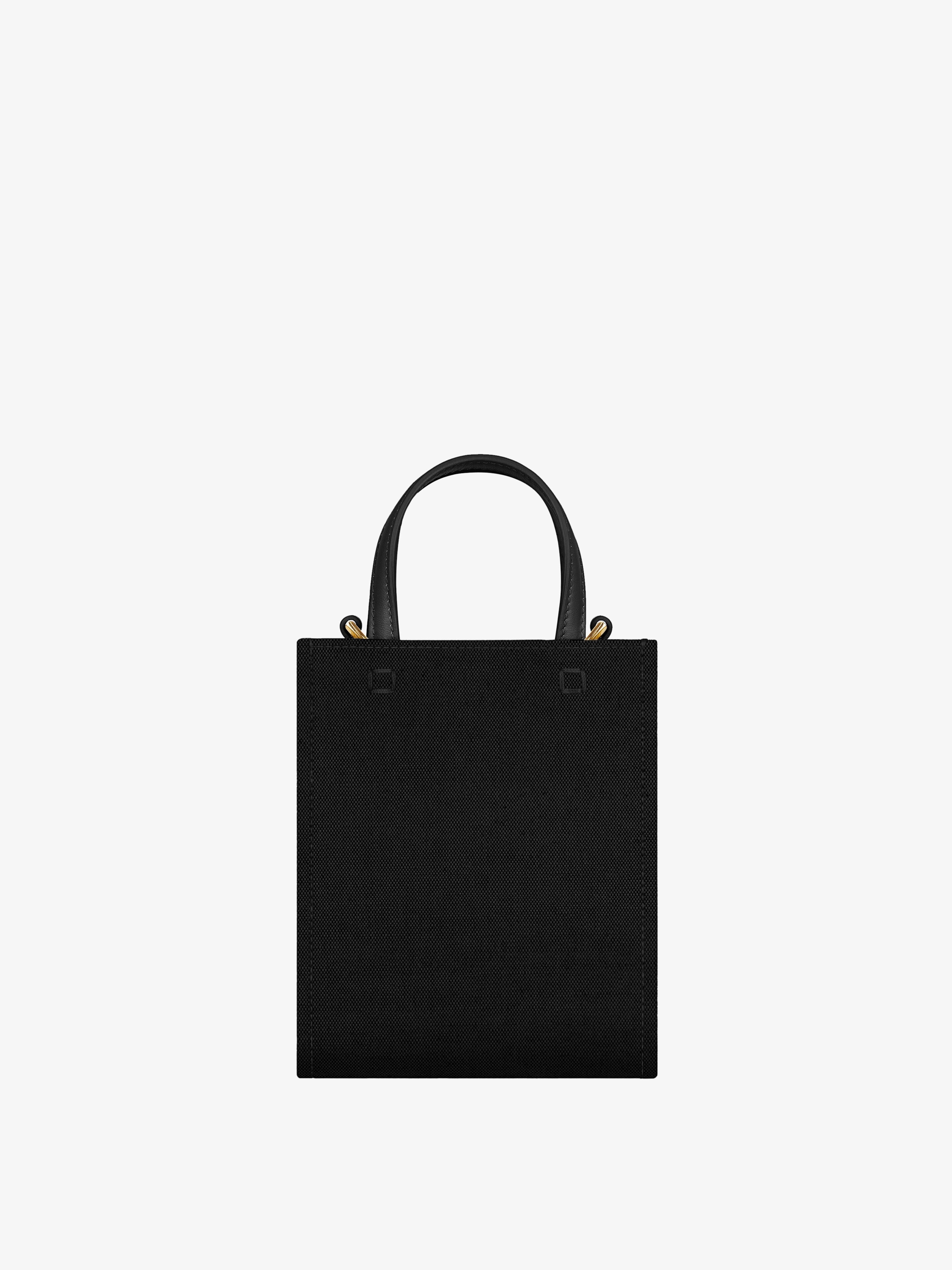 MINI G-TOTE SHOPPING BAG IN CANVAS - 4