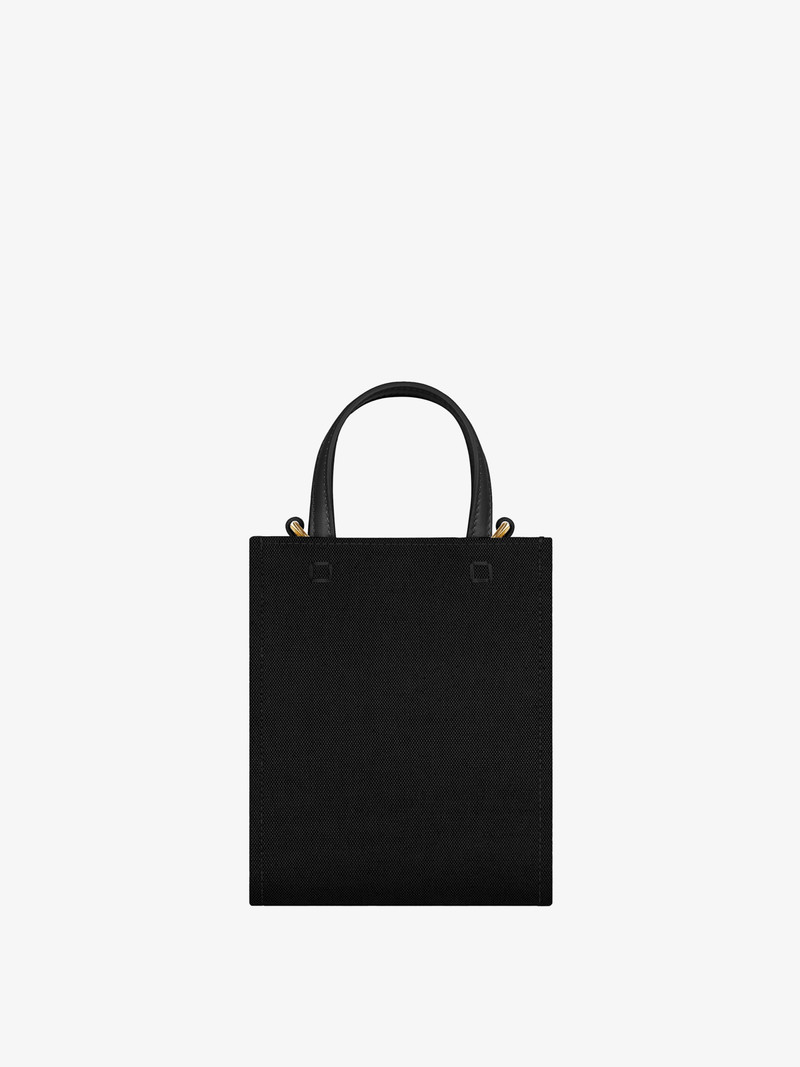 MINI G-TOTE SHOPPING BAG IN CANVAS 4