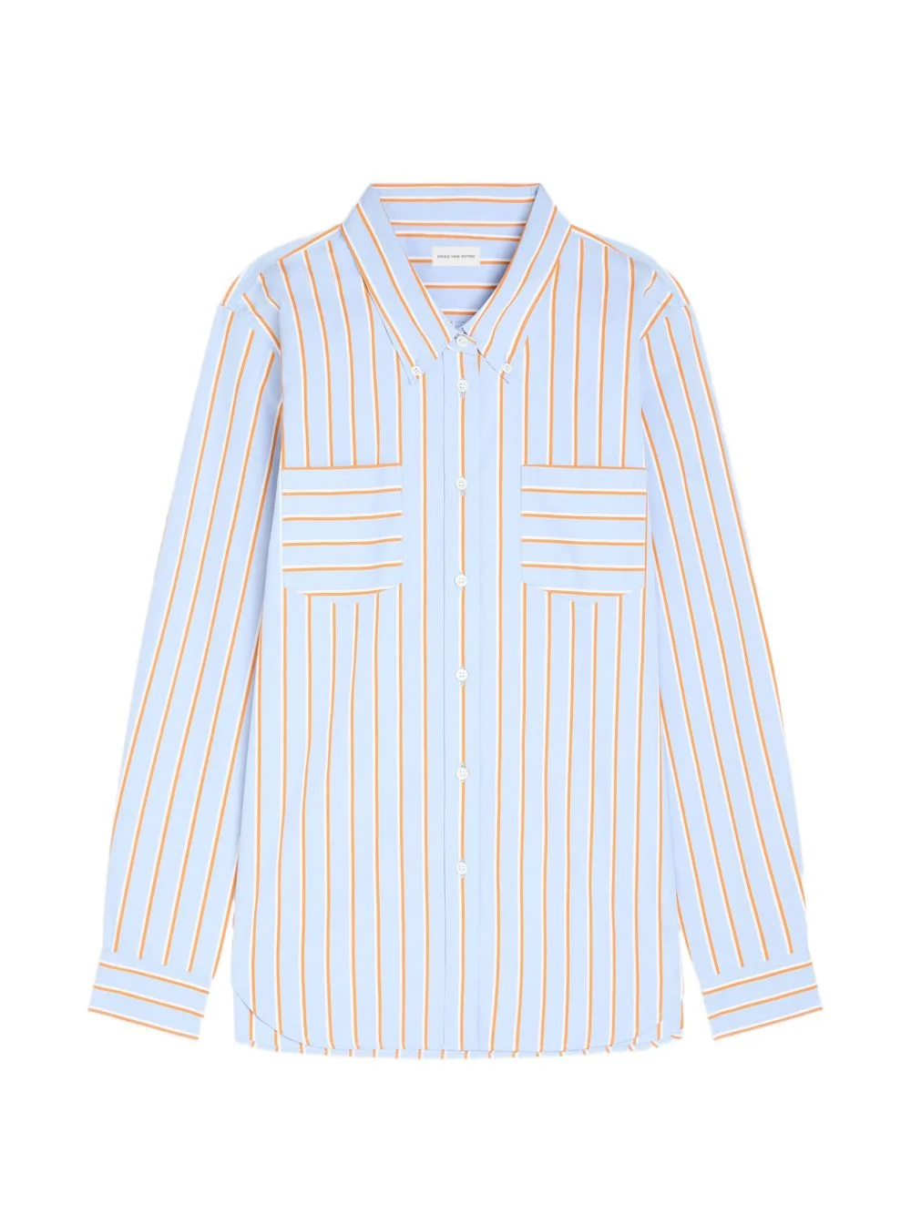 striped cotton shirt - 1