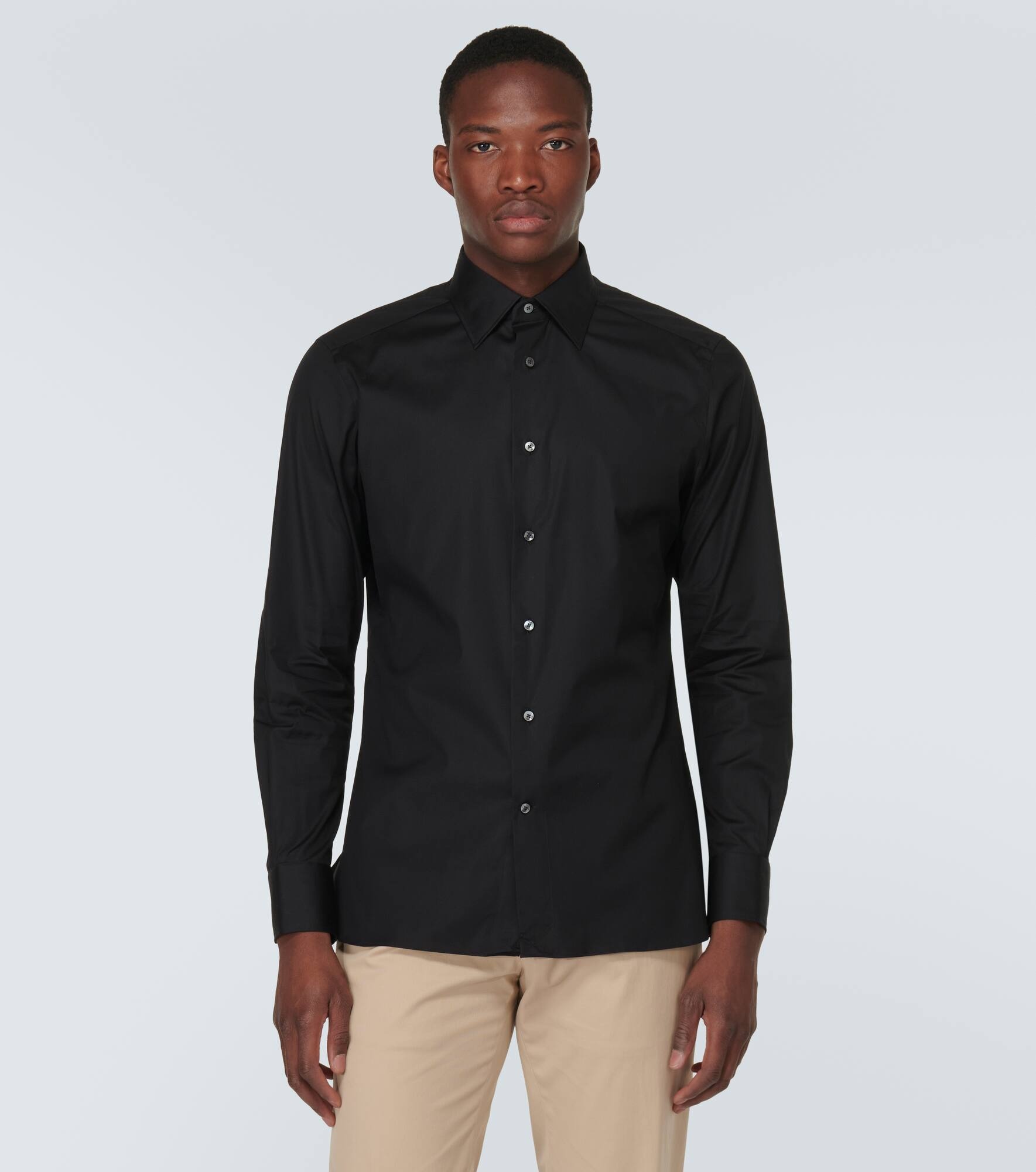 Cotton Oxford shirt - 3