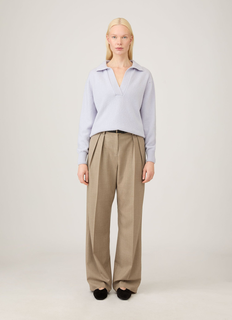 Sunspel Lambswool Polo Neck Jumper outlook