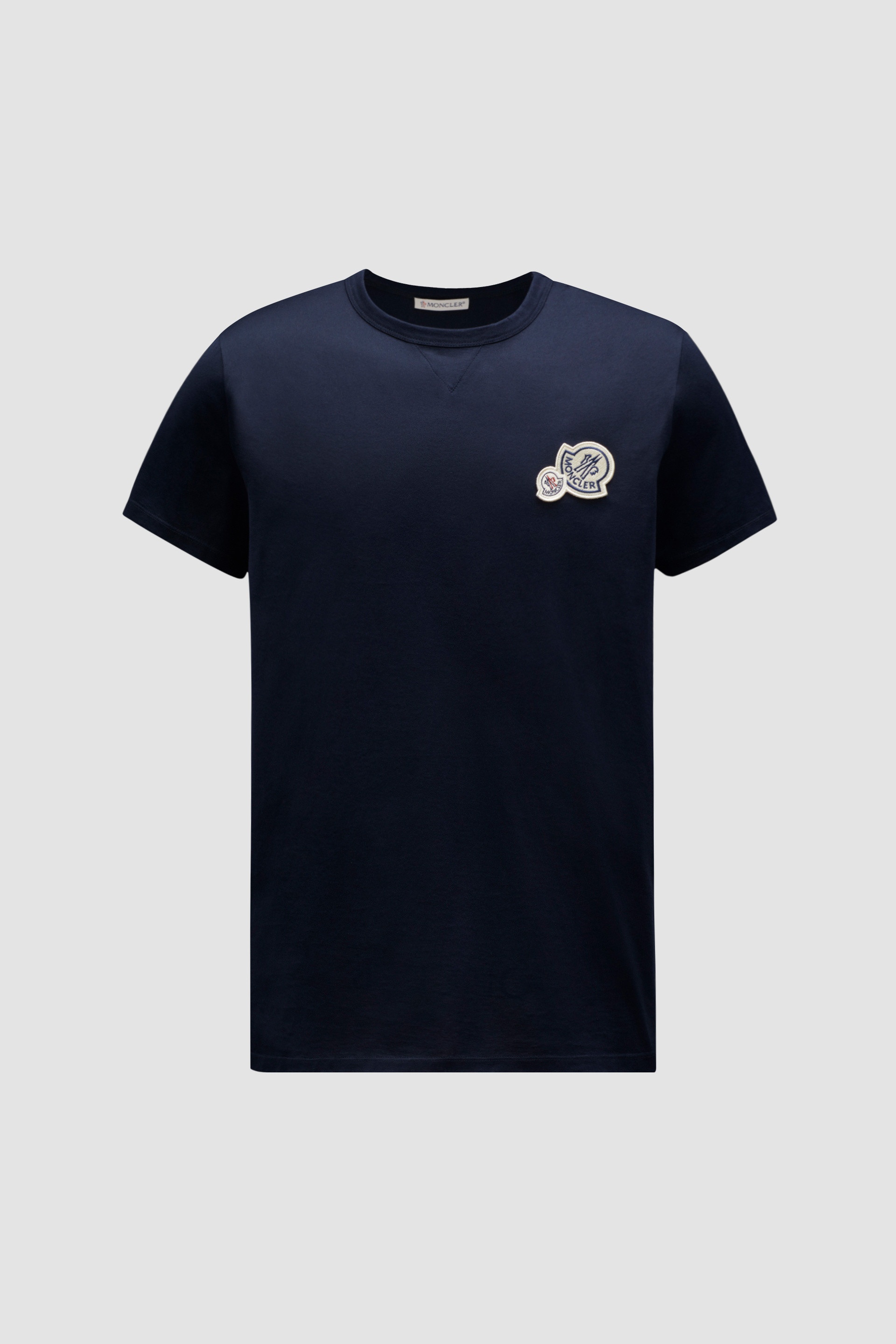 売切必至★MONCLER ダブルロゴTシャツ★NewArrival MONCLER Double Logo T-Shirt モンクレール Tシャツ