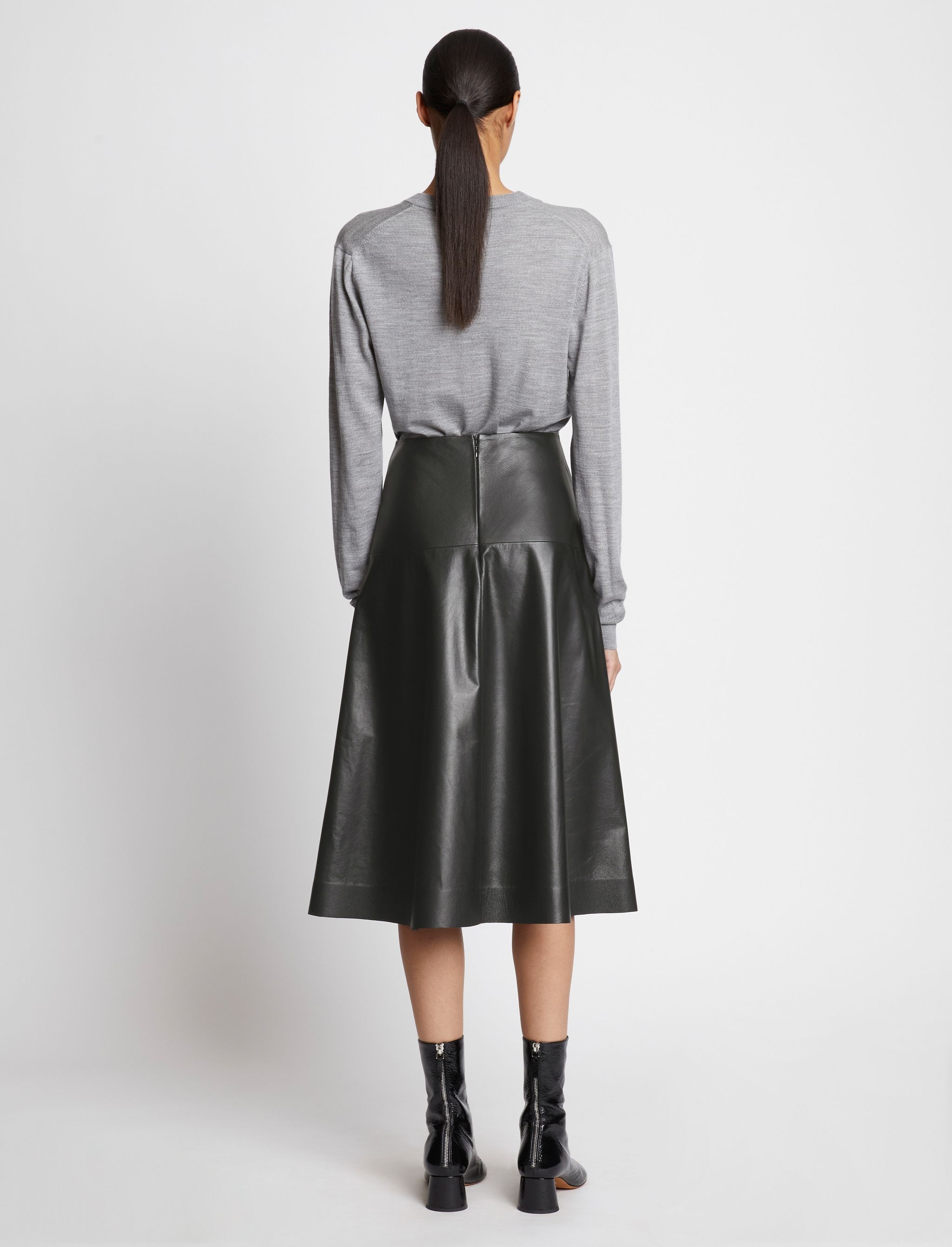 Leather Skirt - 4
