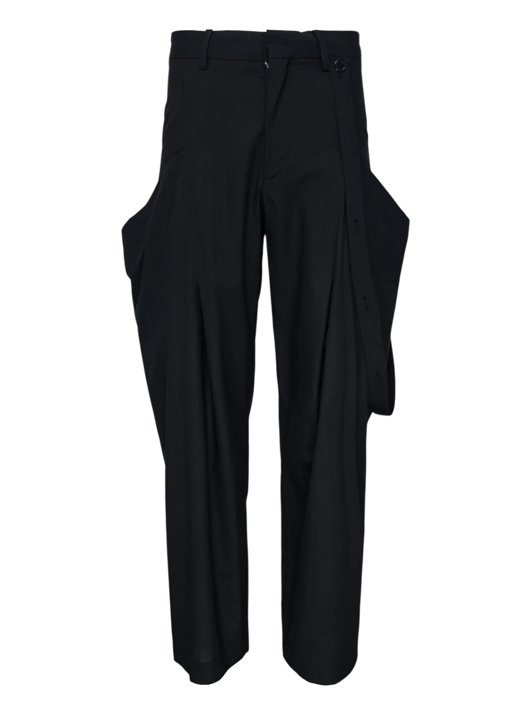 Layered Panel Trousers - 1