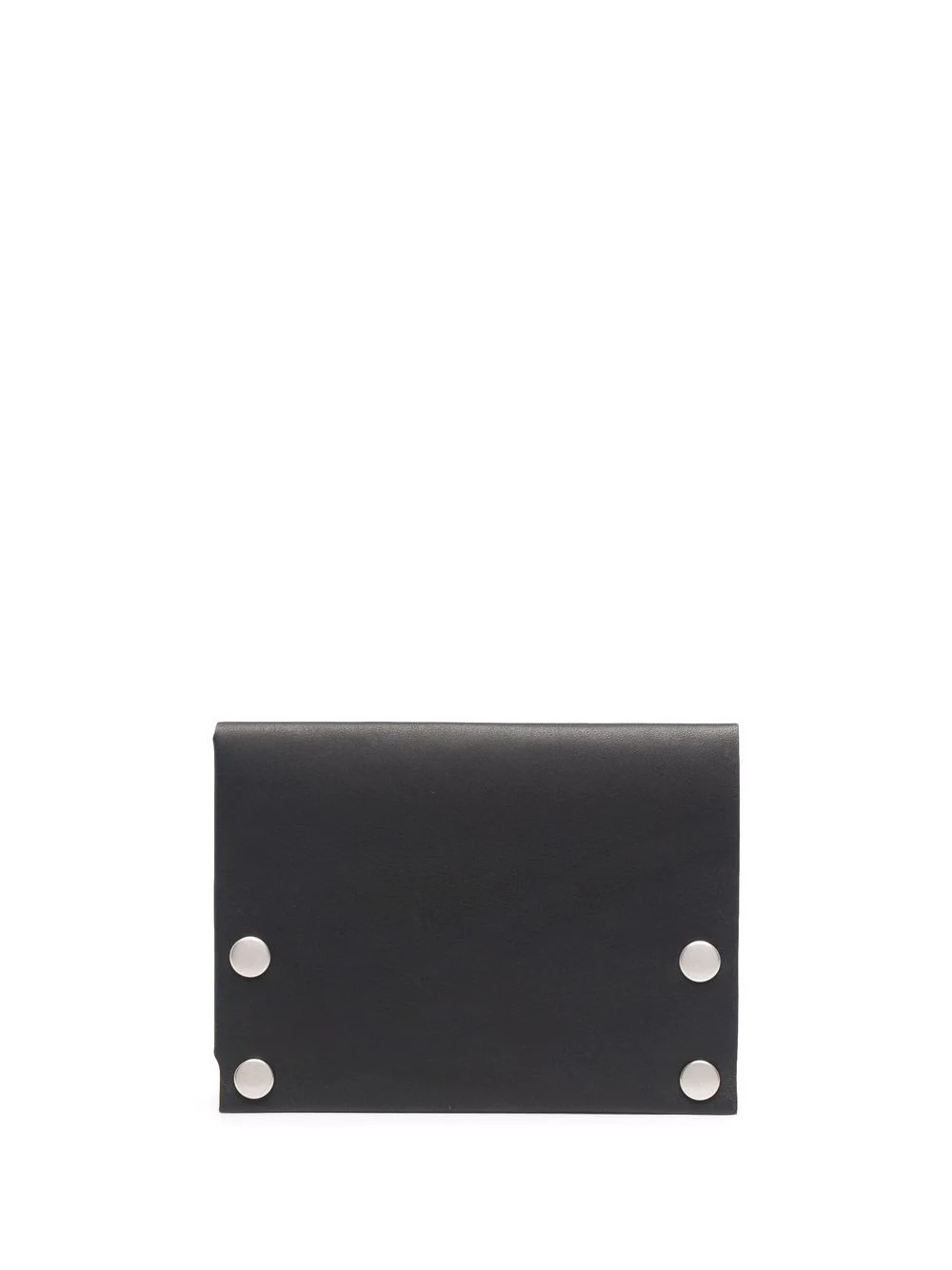 folded leather cardholder - 2