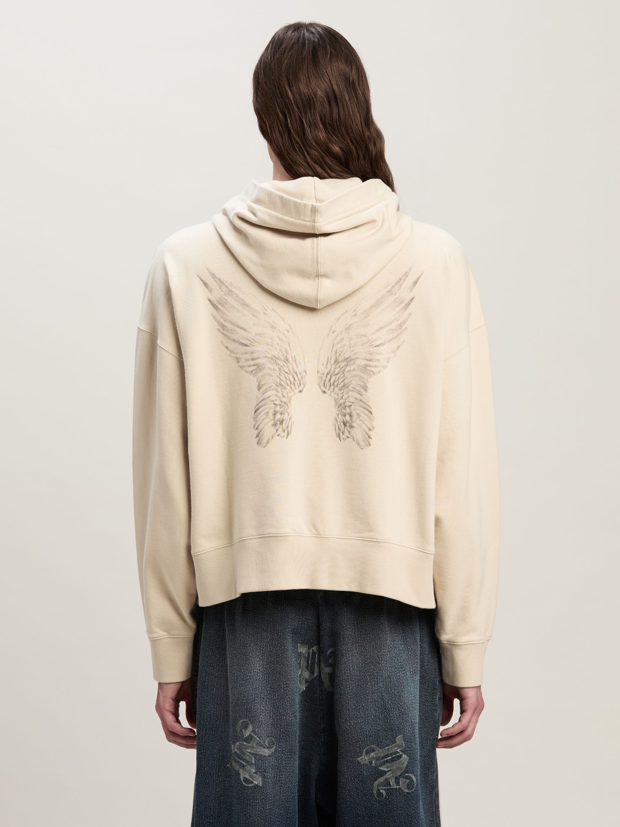 Palm Angels PORTRAIT PENCIL HOODie - PMBB164F24FLE0016126 | REVERSIBLE