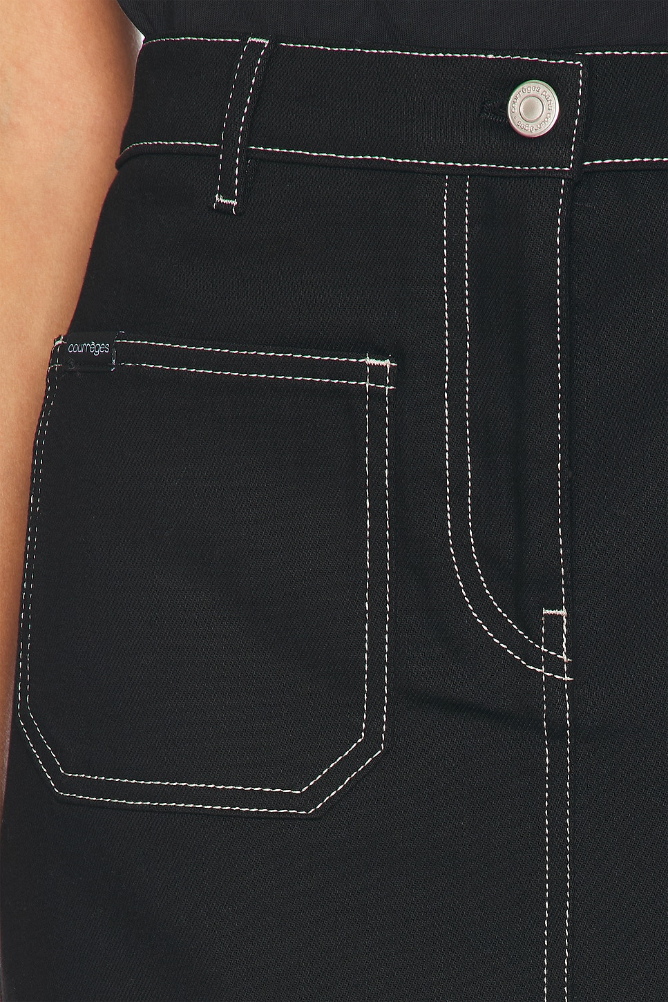 2 Pocket Denim Skirt - 6