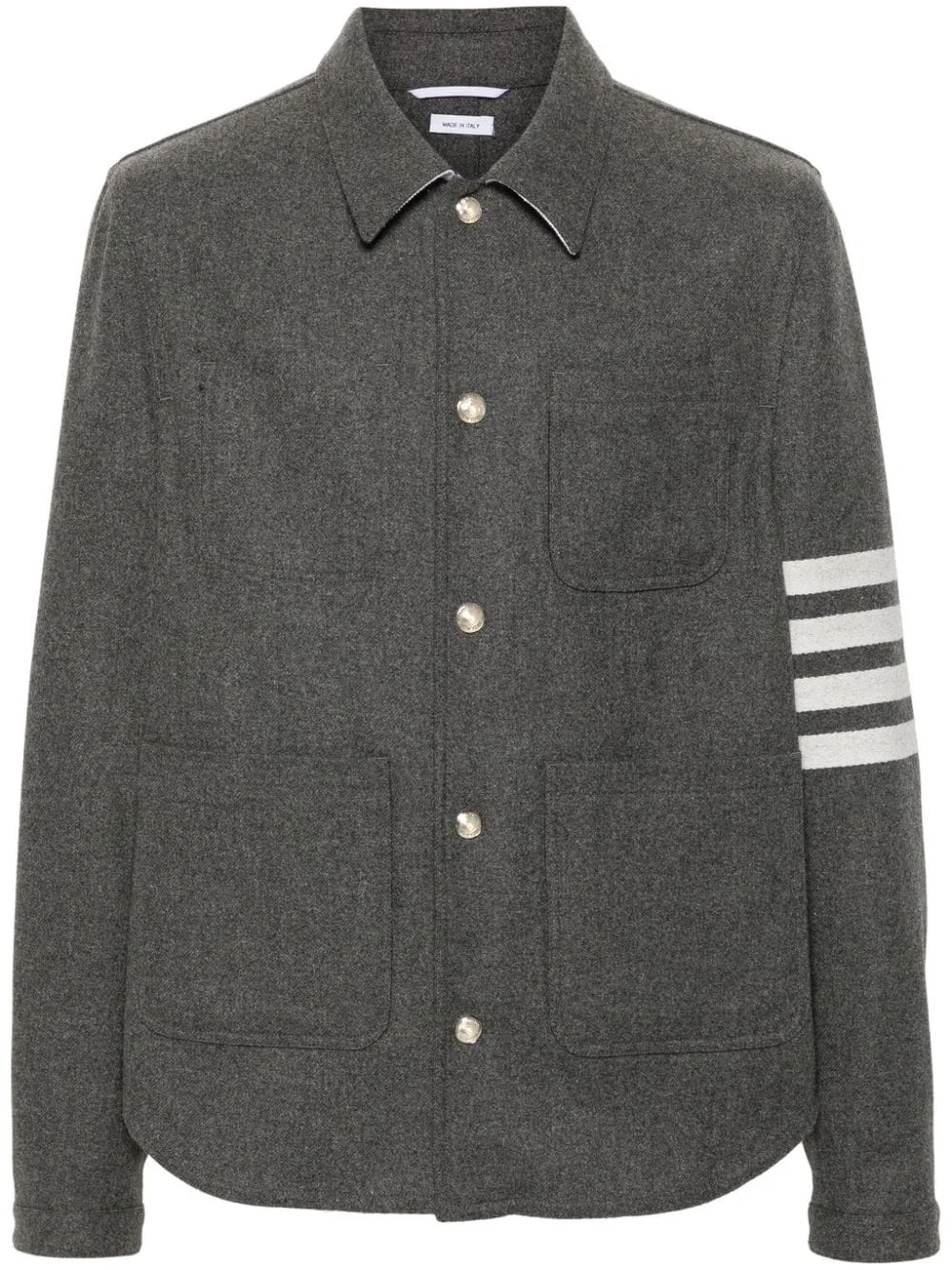 4-Bar felted utility jacket - 1