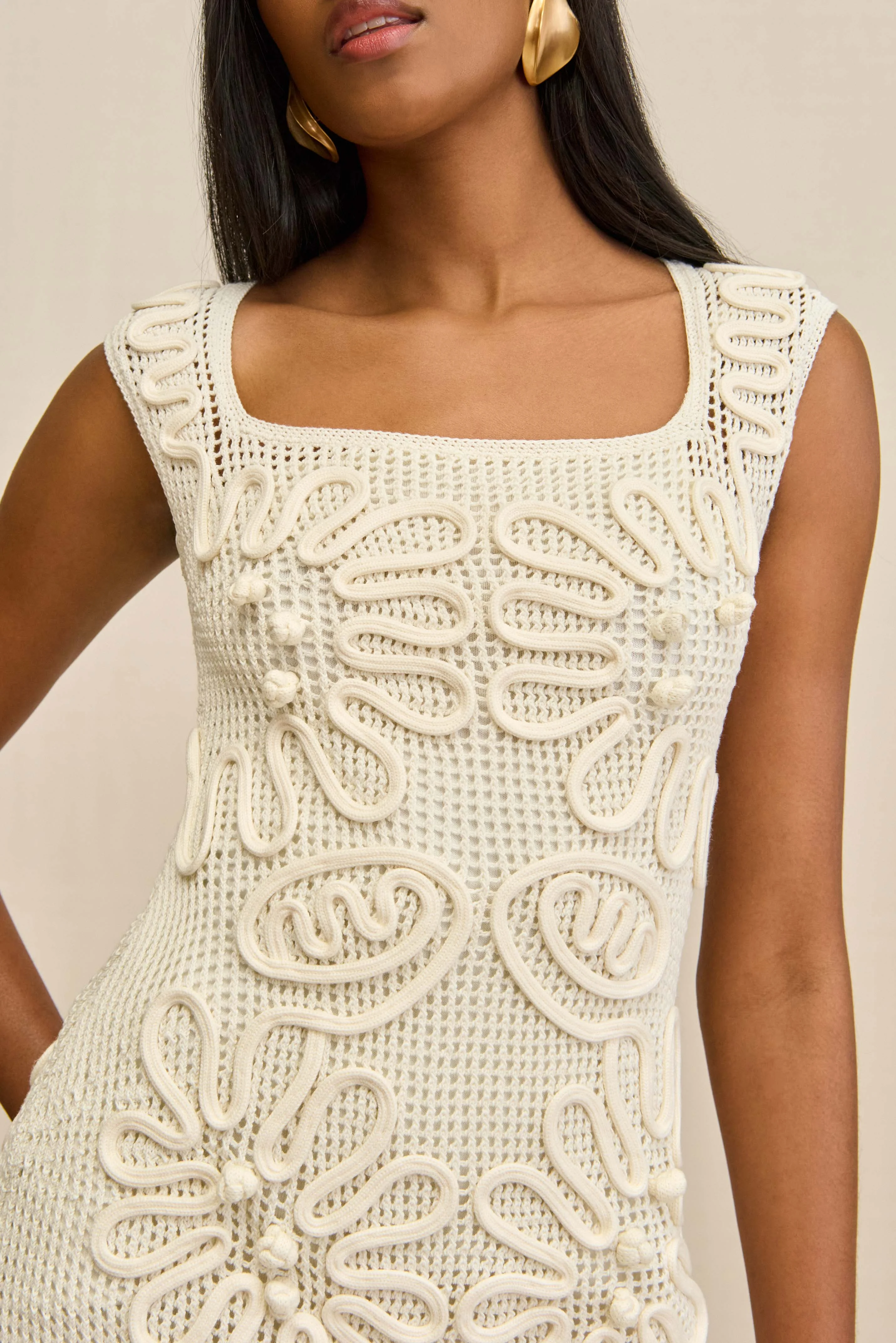 CHIMI KNIT DRESS - 1