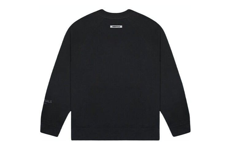 Fear of God Essentials SS20 Long Sleeve Sweater Black FOG-SS20-295 - 3